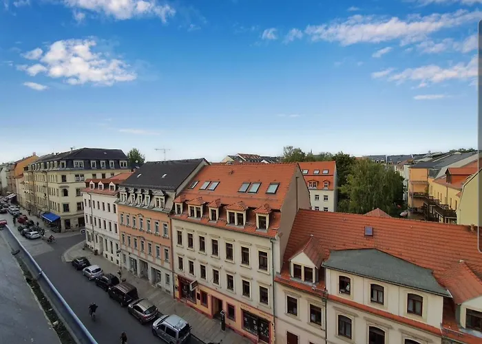 Neustadt-aussicht - Grosse Mit Balkon Apartman Drezda